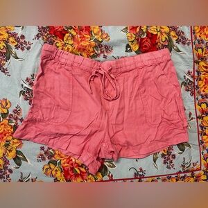 GAP Women's Vibrant Pink Athletic Shorts